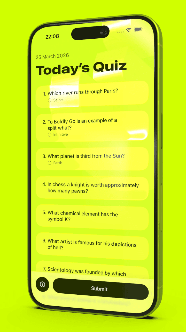 Questionable app preview