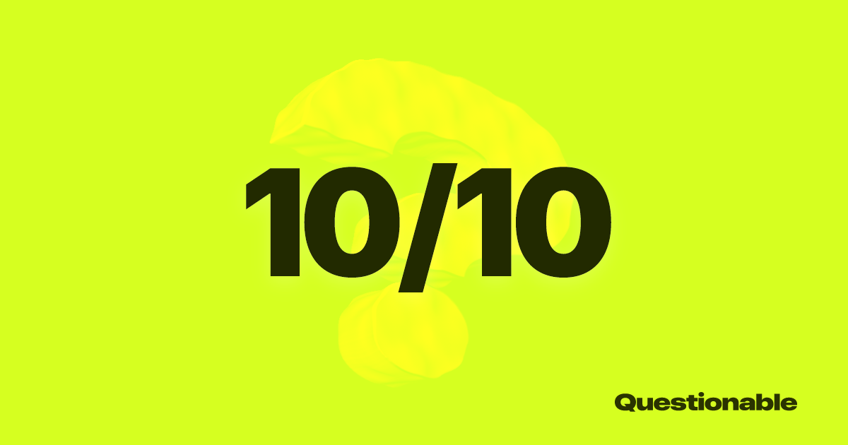 10/10 score card